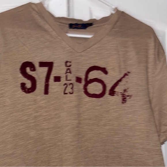 Rare new Seven 7 super cool ever neck NEW vintage flawless slightly perfect vee - Picture 14 of 14